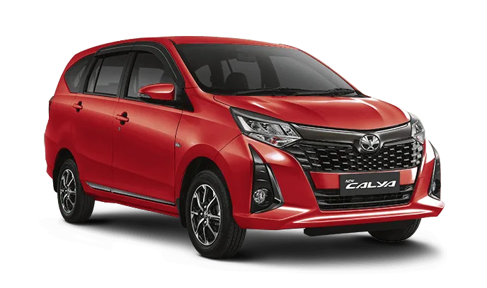 Toyota Calya Dark Red Mica Metallic