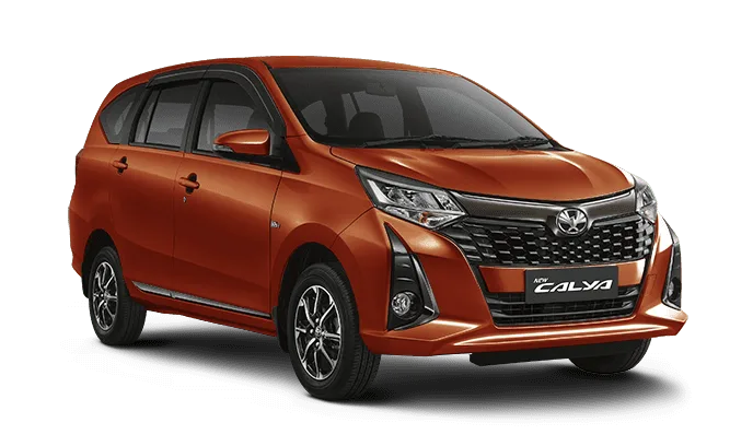 Toyota Calya Orange Metallic