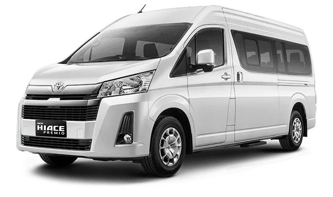 Toyota Hiace Platinum White Pearl