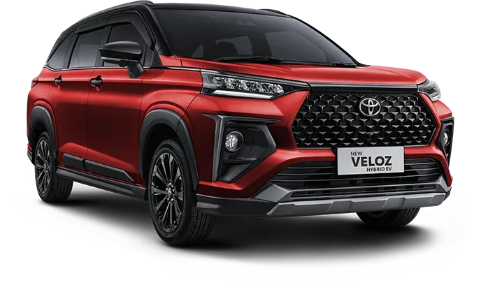 Toyota Veloz Hybrid Dark Red Mica / Black