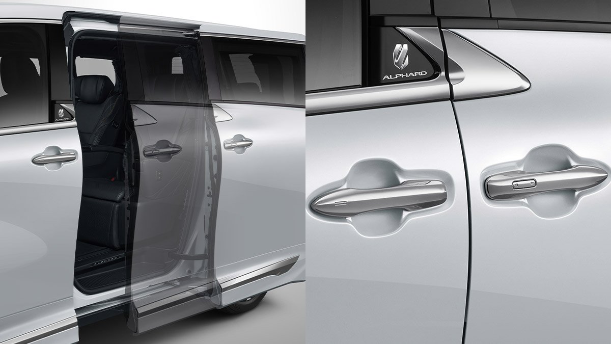 Alphard — Comfortable Power Slide Door