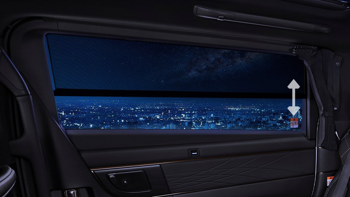 Alphard — Rear Side Shade