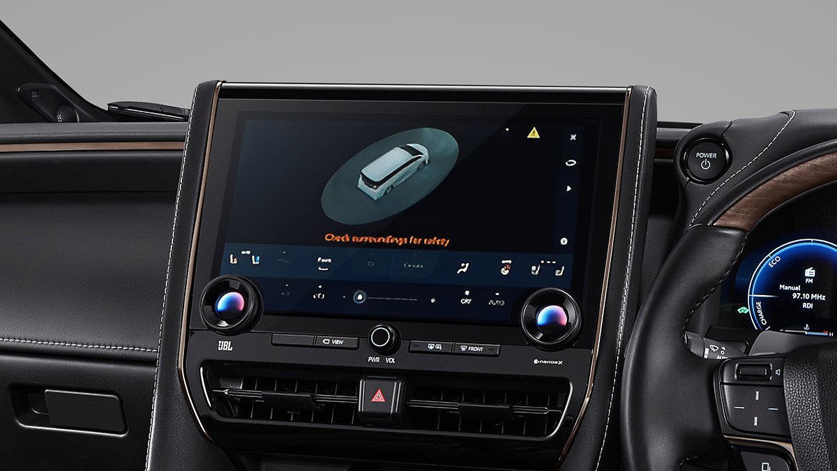 Alphard — Panoramic View Monitor