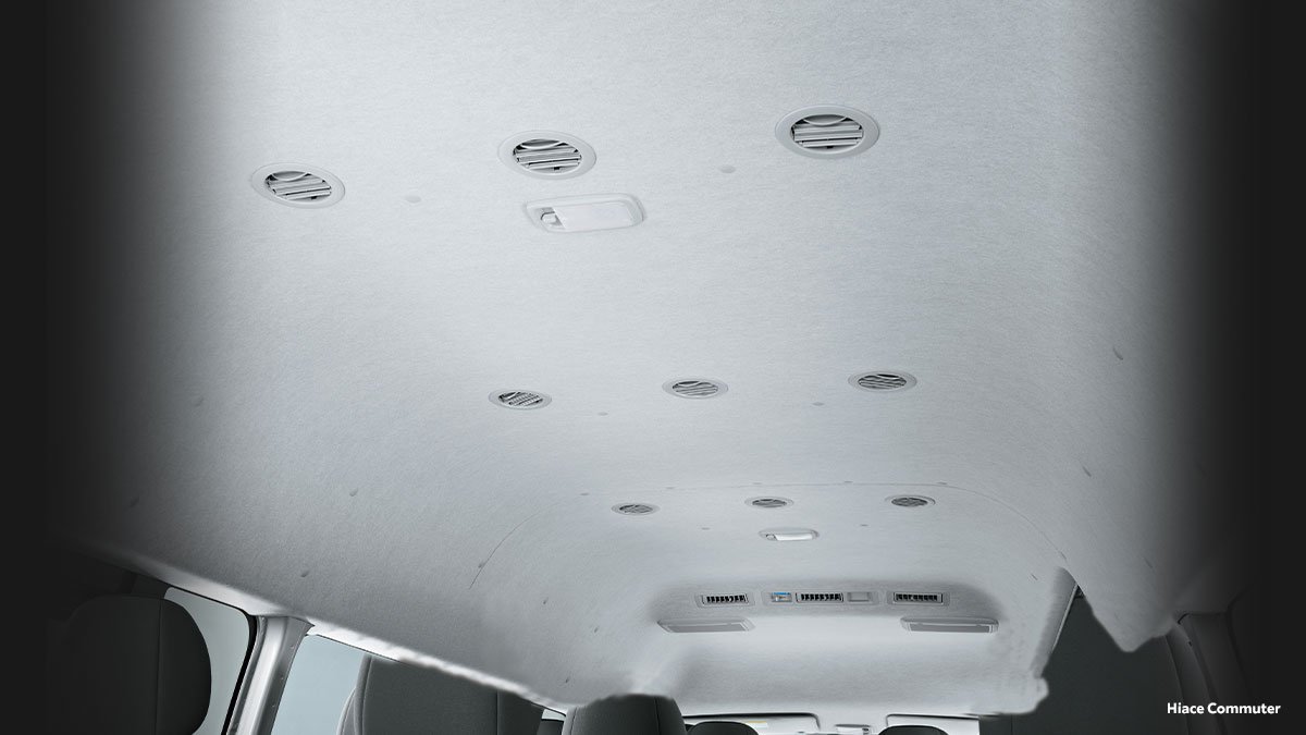 Hiace — Rear Ceiling AC