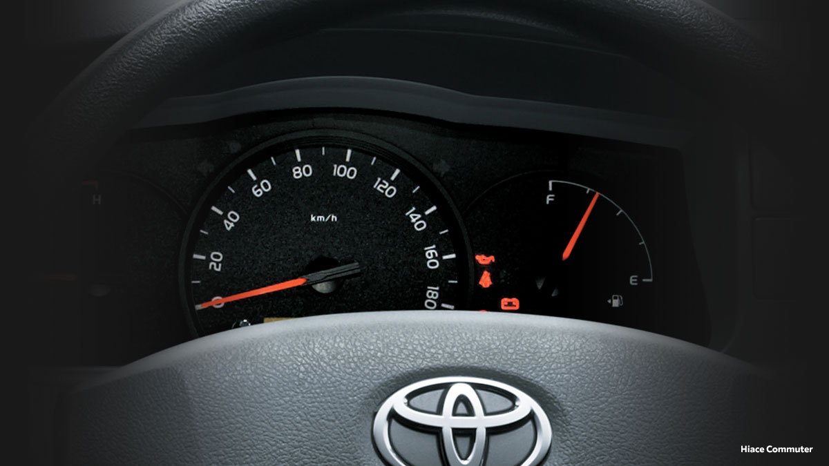 Hiace — Combination Meter