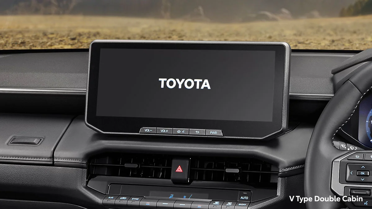 Hilux DC — 12.3 Head Unit with Smartphone Connectivity