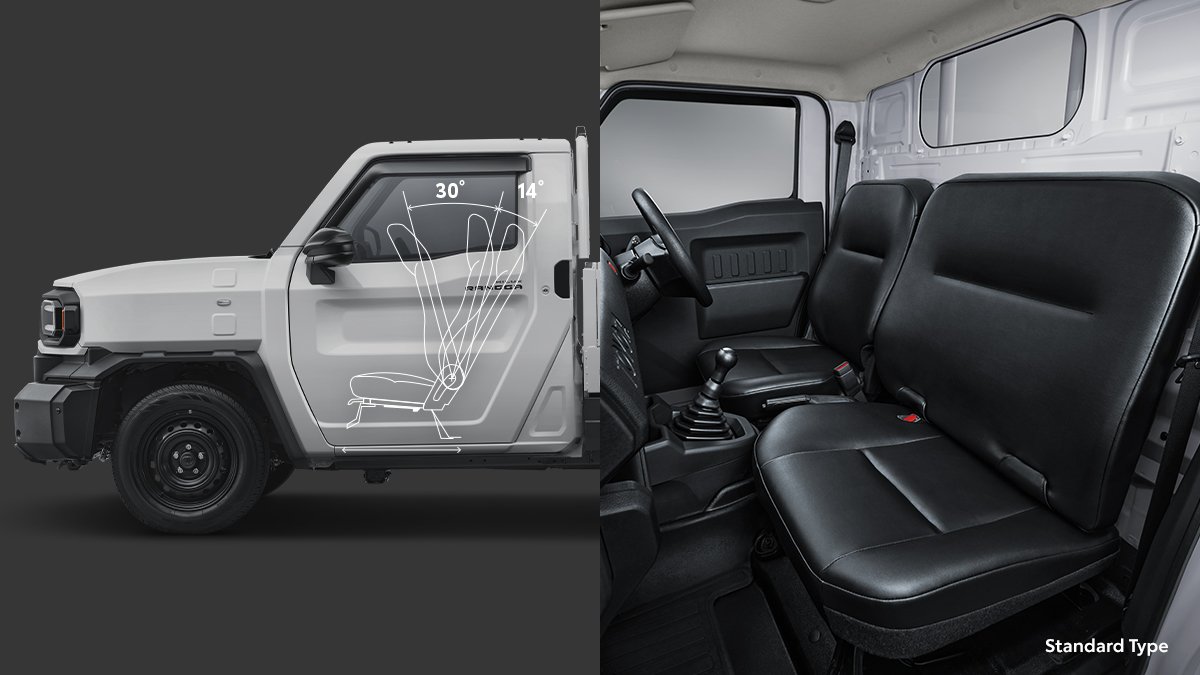 Hilux Rangga — Posisi Duduk Nyaman Ergonomis