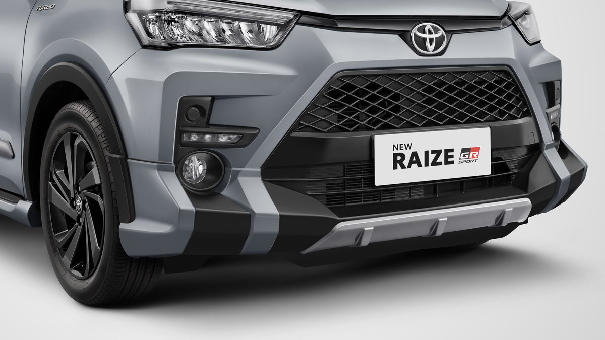 Raize — Tampak Depan