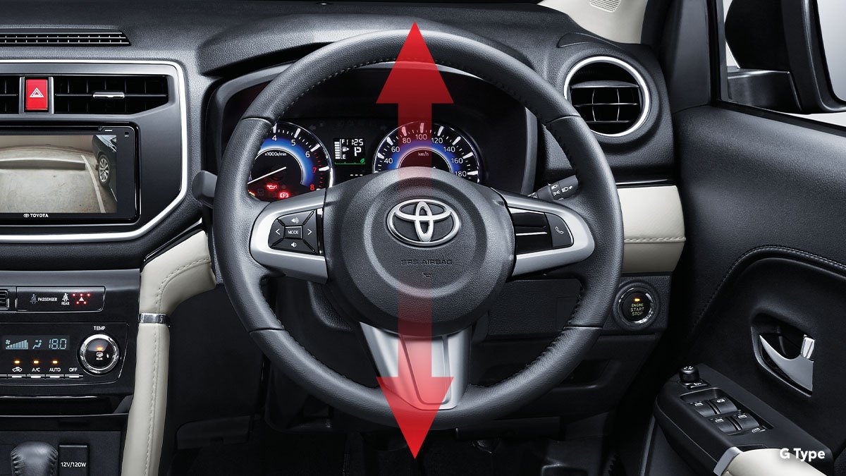 Rush — Comfortable Tilt Steering