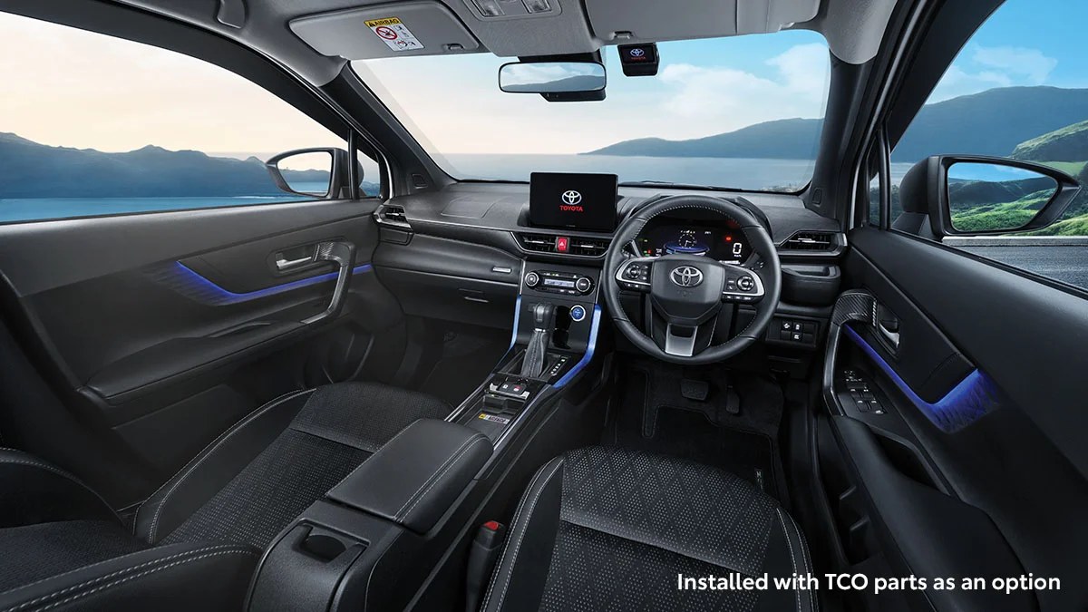 Veloz Hybrid — Full Dashboard with Sleek New Black Interior Panel