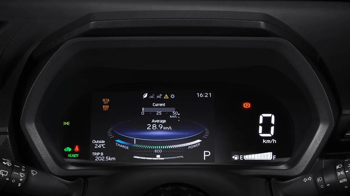 Veloz Hybrid — Digital TFT Multi Information Display