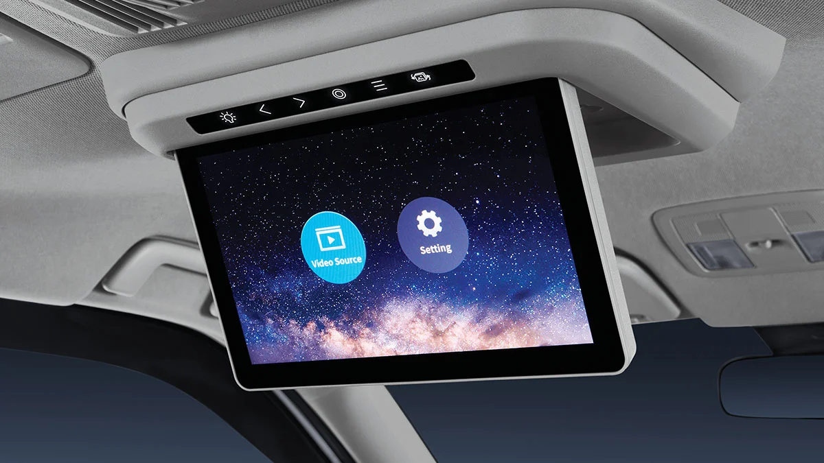 Veloz Hybrid — Rear Seat Entertainment
